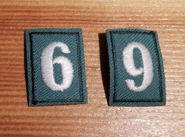 Junior Girl Scout Troop Number/Numeral - Made in USA, Pre-Owned