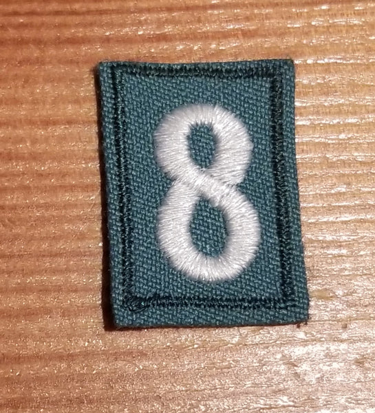 Junior Girl Scout Troop Number/Numeral - Made in USA, Pre-Owned
