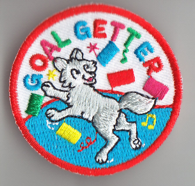2010s, Wolf, Goal Getter Patch, Girl Scout Cookie Sale Patch