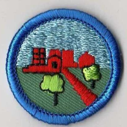 Around the Town, Retired WTE Junior Girl Scout Badge