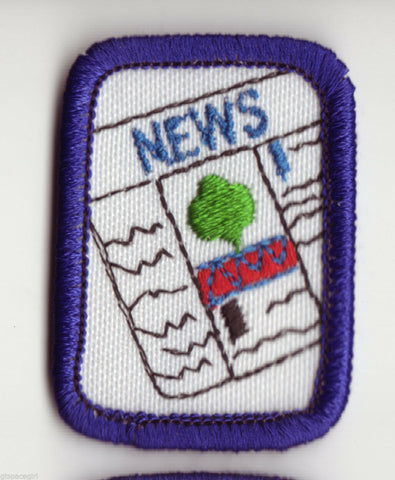 Desktop Publishing, Retired Navy Cadette Girl Scout Interest Project Patch (IPP) Badge