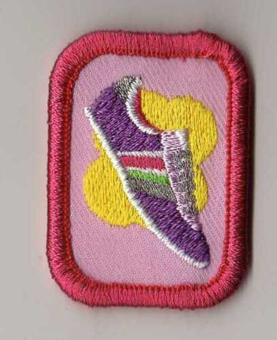 On Track, Retired Studio 2B Cadette Girl Scout Interest Project Patch (IPP) Badge