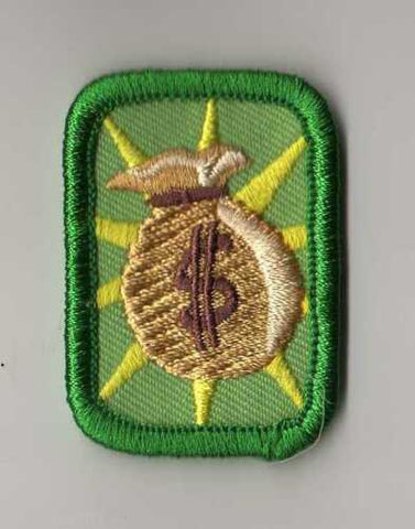 Saving and Investing, Retired Studio 2B Cadette Girl Scout Interest Project Patch (IPP) Badge
