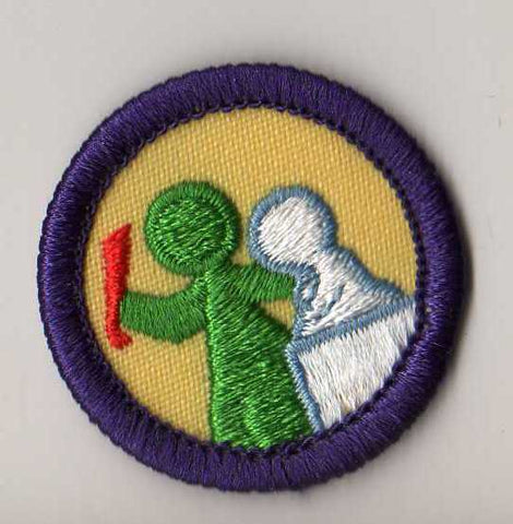 Art in the Round, Retired WTE Junior Girl Scout Badge