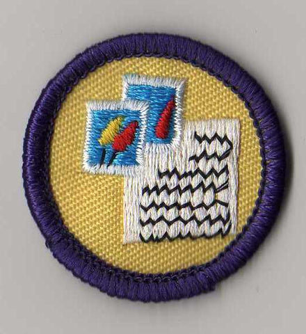 Communication Arts, Retired WTE Junior Girl Scout Badge