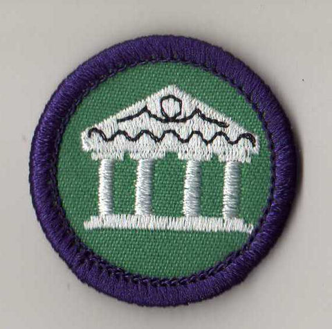 Architecture, Retired WTE Junior Girl Scout Badge