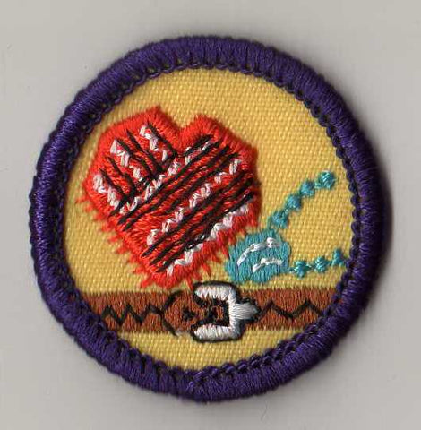 Art to Wear, Retired WTE Junior Girl Scout Badge