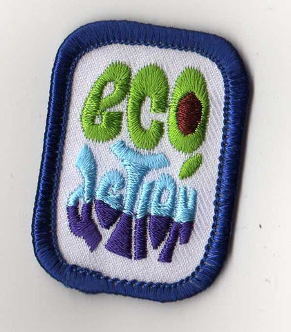 Eco Action, Retired Navy Cadette Girl Scout Interest Project Patch (IPP) Badge