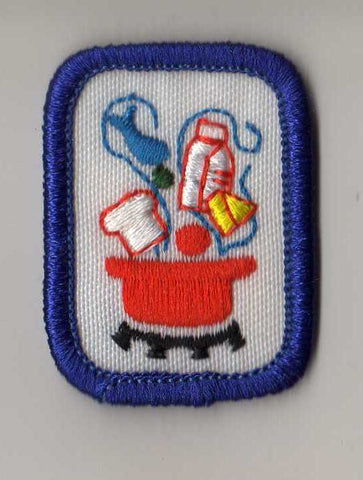 Creative Cooking, Retired Navy Cadette Girl Scout Interest Project Patch (IPP) Badge