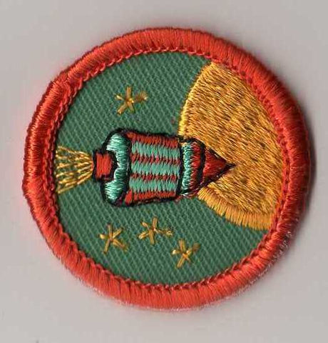 Aerospace, Original Version, Retired WTE Junior Girl Scout Badge