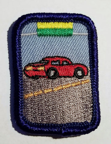 Car Sense, Retired Navy Cadette Girl Scout Interest Project Patch (IPP) Badge