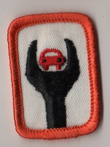 Auto Maintenance, Retired WTE Cadette Girl Scout Interest Project Patch (IPP) Badge