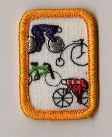 Cycling, Retired WTE Cadette Girl Scout Interest Project Patch (IPP) Badge