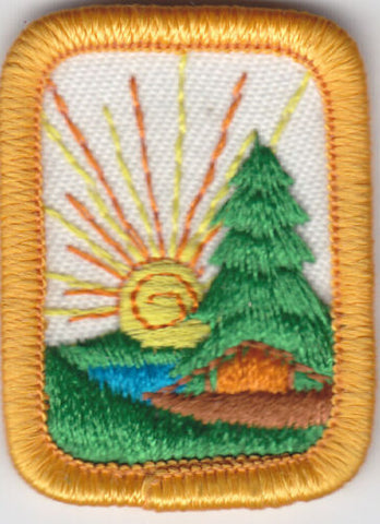 Camping, Retired WTE Cadette Girl Scout Interest Project Patch (IPP) Badge