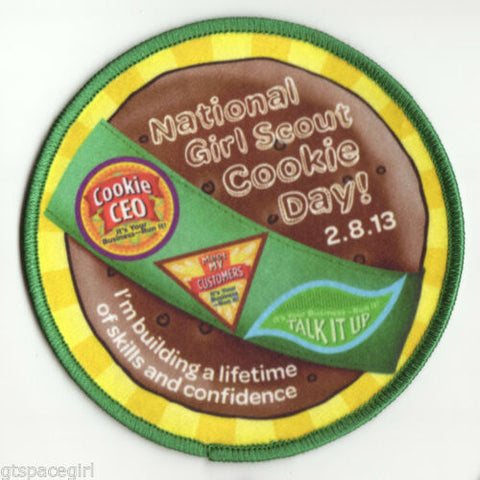 2013 National Girl Scout Cookie Day, Girl Scout Fun Patch
