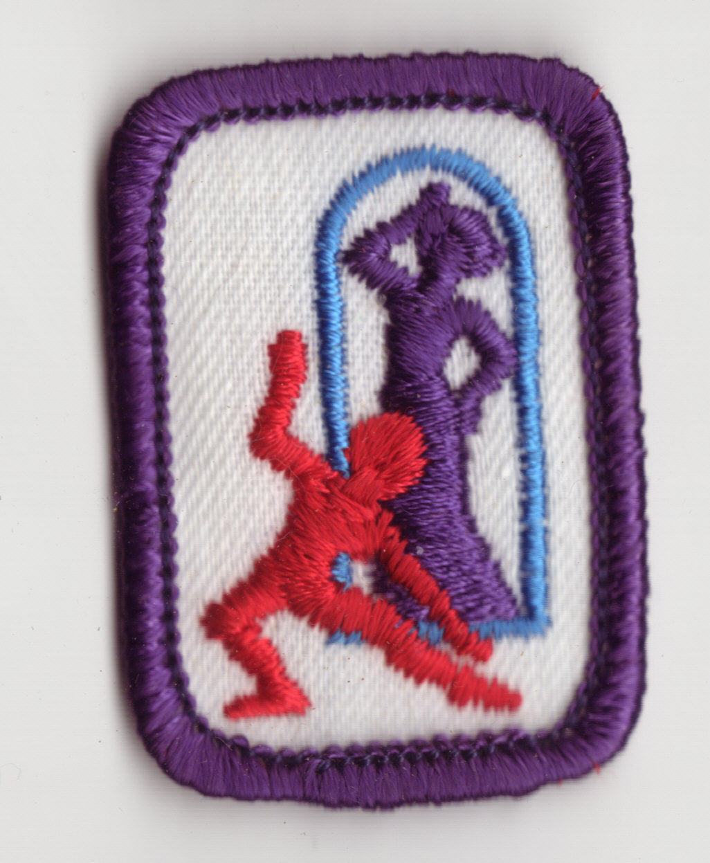 Fashion Fitness and Makeup with RARE Purple Border, Retired WTE Cadette Girl Scout Interest Project Patch (IPP) Badge