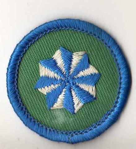 Junior Citizen, Retired WTE Junior Girl Scout Badge