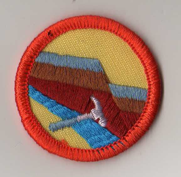 Scout Badges Rocks Rocks Rock, Geology, Junior Girl Scout Badge – Spacegirl Creations ...