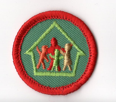 Home Living, Retired WTE Junior Girl Scout Badge