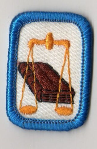 The Law, Retired WTE Cadette Girl Scout Interest Project Patch (IPP) Badge