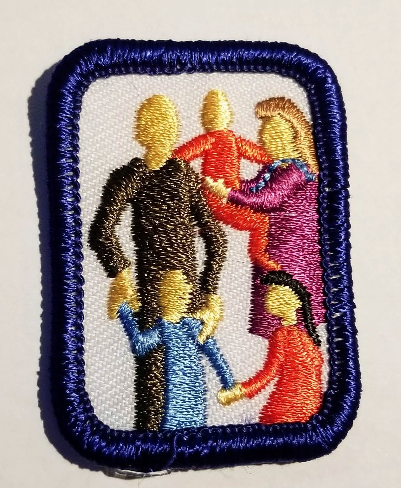 Family Living, Retired Navy Cadette Girl Scout Interest Project Patch (IPP) Badge