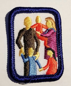 Family Living, Retired Navy Cadette Girl Scout Interest Project Patch (IPP) Badge