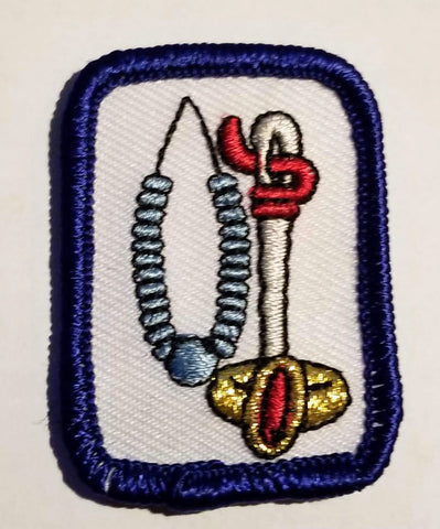 Just Jewelry, Retired Navy Cadette Girl Scout Interest Project Patch (IPP) Badge