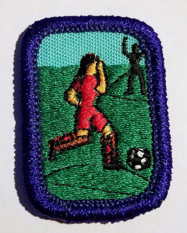 On the Playing Field, Retired Navy Cadette Girl Scout Interest Project Patch (IPP) Badge