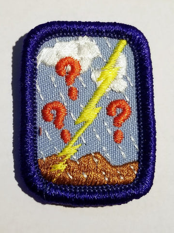 Why In the World, Retired Navy Cadette Girl Scout Interest Project Patch (IPP) Badge
