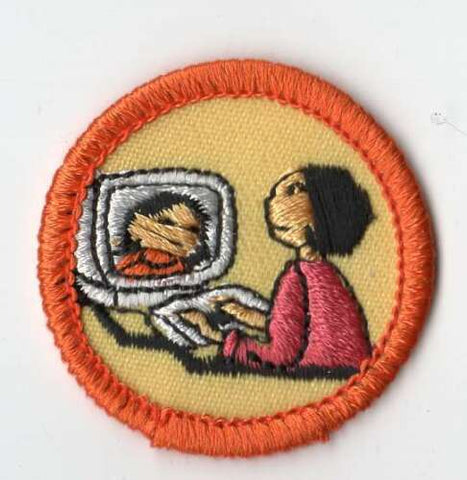 Junior Technology, Retired WTE Junior Girl Scout Badge