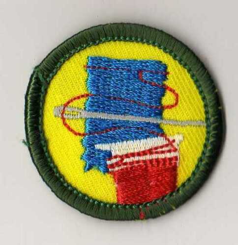 Girl Scout Trefoil Center Sew-On Patch