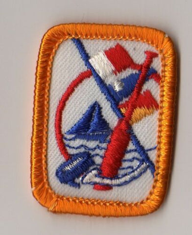 Water Sports, Retired WTE Cadette Girl Scout Interest Project Patch (IPP) Badge