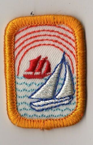 Smooth Sailing, Retired WTE Cadette Girl Scout Interest Project Patch (IPP) Badge