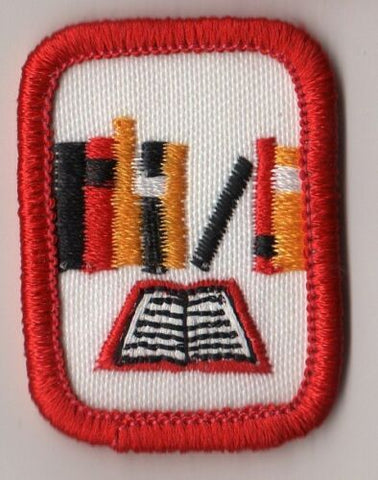 Reading, Retired WTE Cadette Girl Scout Interest Project Patch (IPP) Badge