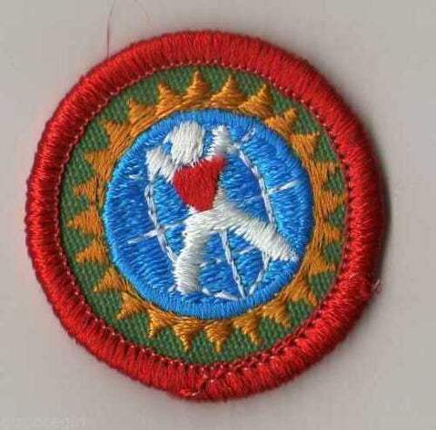 Dabbler, Well-Being, Retired WTE Junior Girl Scout Badge